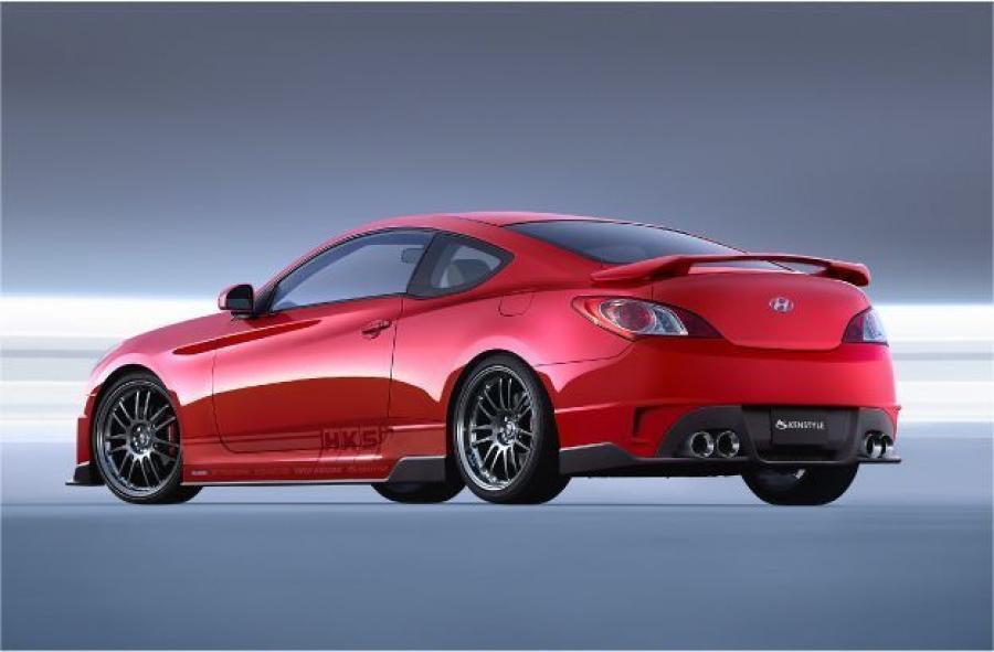  Hyundai Genesis Coupe by HKS 2008 года  (фото 2 из 2)